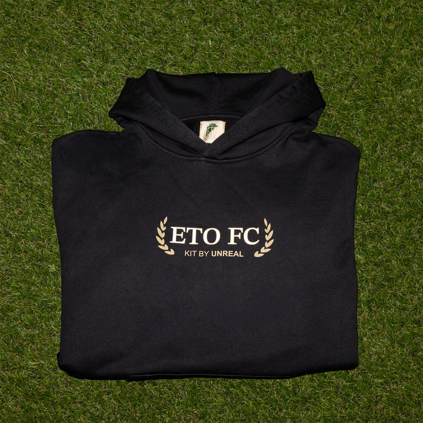 ETO X UNREAL Oversized Hoodie Fekete