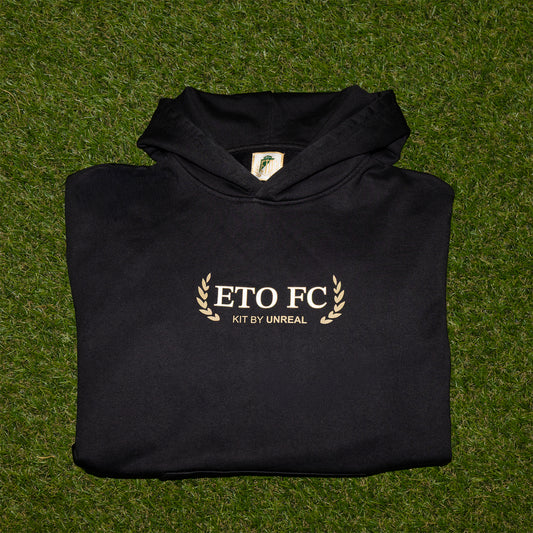 ETO X UNREAL Oversized Hoodie Fekete