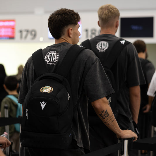 Macron Fekete Hátizsák Medium