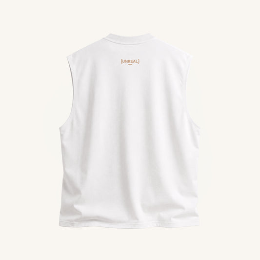 ETO X UNREAL Fehér Tank Top