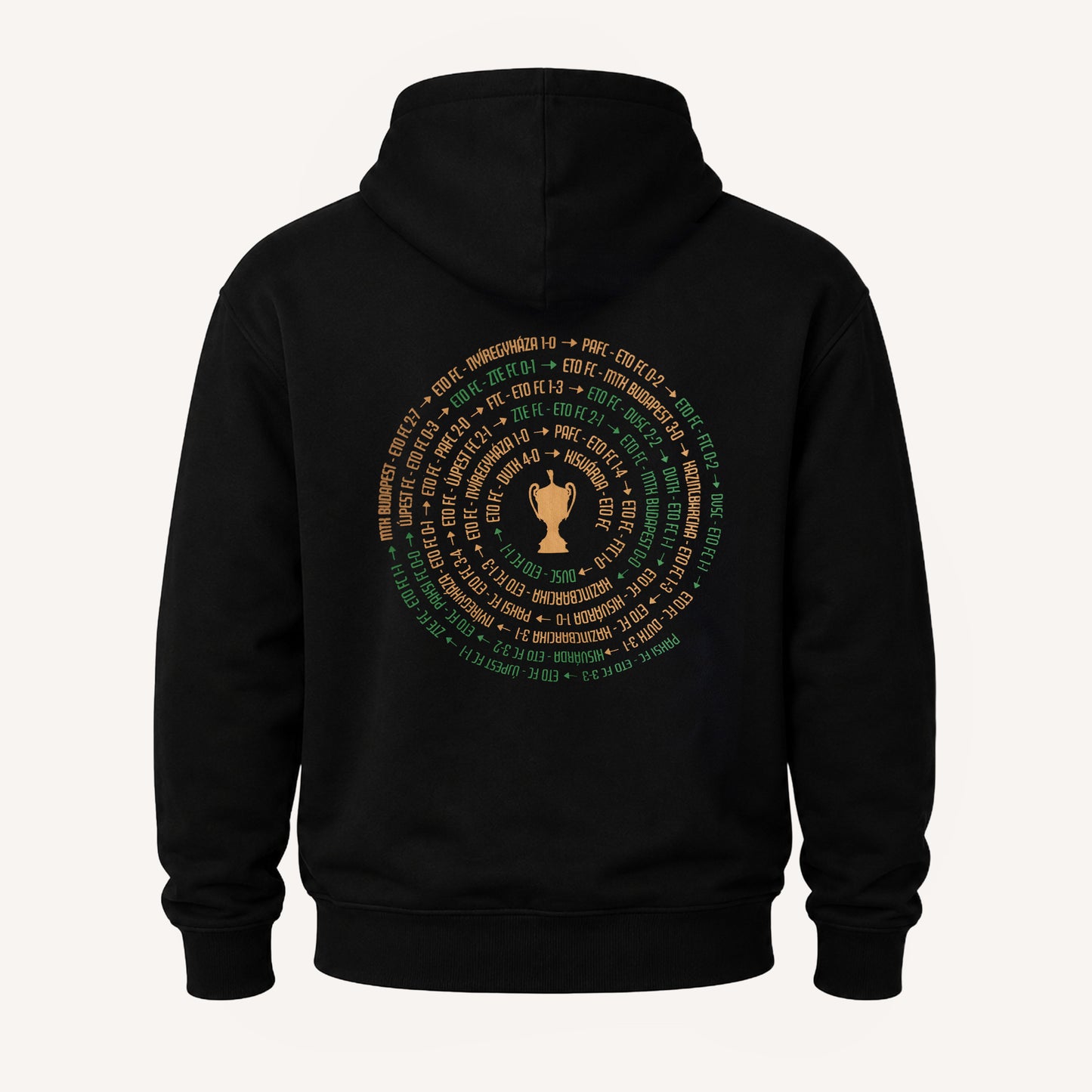 BAJNOKCSAPAT HOODIE Fekete
