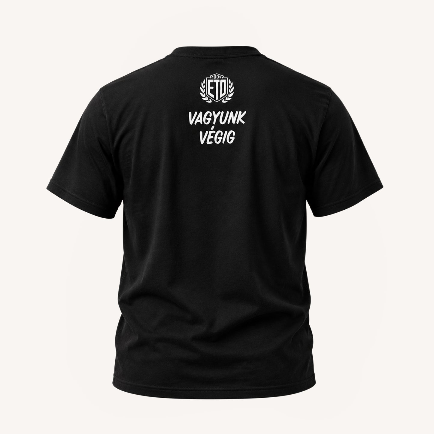 VAGYUNK VÉGIG - Fekete Póló