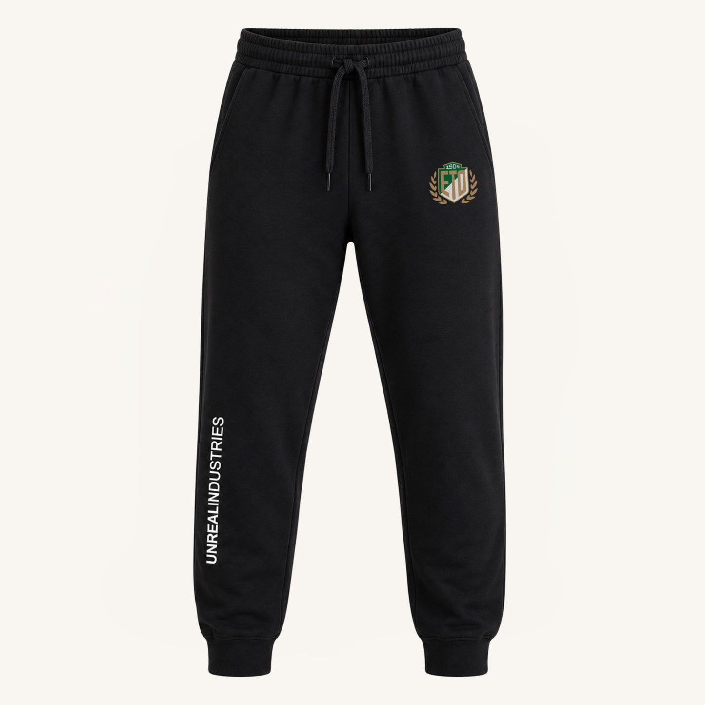 ETO × UNREAL Jogger Nadrág Fekete