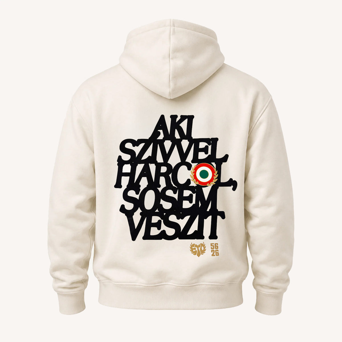 Limitált Oversized HOODIE Fehér - Ünnepi kiadás