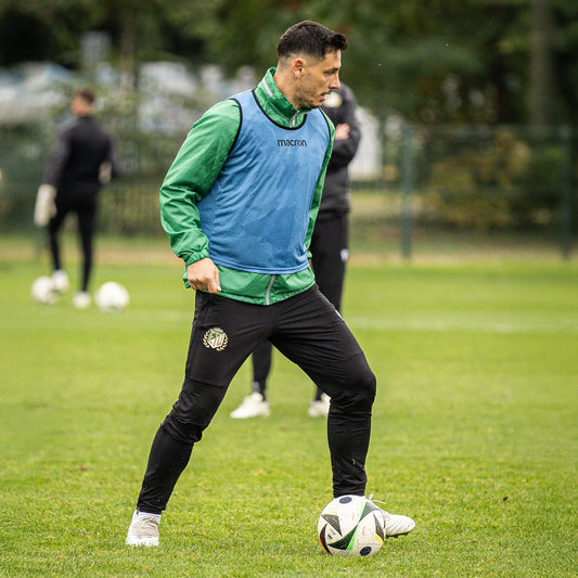 Macron Férfi Fekete Hosszúnadrág