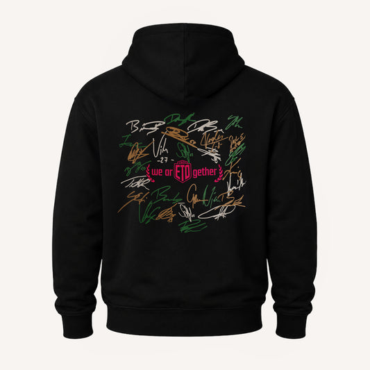 SIGNATURE HOODIE Fekete