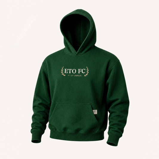 ETO × UNREAL Oversized Hoodie Zöld