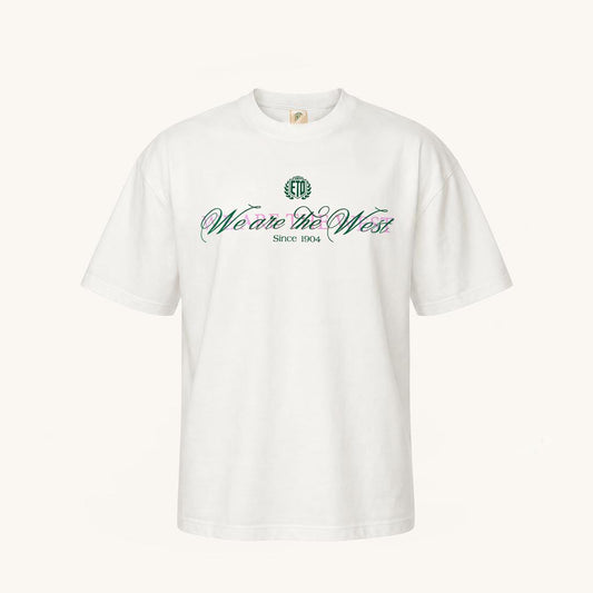 ETO x UNREAL We are the West off white póló